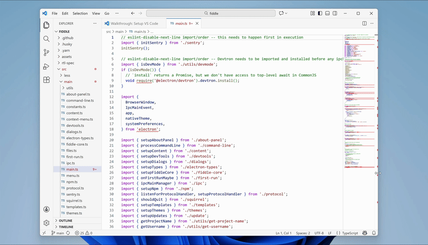 ウインドウのサイズを変更するときに古いフレームが表示される問題を示すアニメーション GIF
